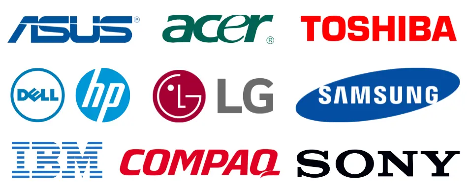Reparación de Equipos Informáticos en Tenerife, Marcas Acer, Dell, HP, Asus, Lenovo, Apple, Samsung, Lg, Sony, IBM